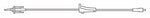 Primary IV Administration Set BBraun Gravity Without Ports 15 Drops / mL Drip Rate Without Filter 27 Inch Tubing Blood V2203