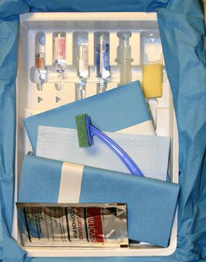 Epidural Tray Perifix Continuous Tuohy Schliff, Winged 18 Gauge 3-1/2 Inch 332209