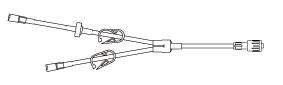 IV Extension Set 8 Inch Tubing Without Filter 471980