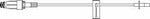 IV Extension Set Needle-Free Port Small Bore 8 Inch Tubing Without Filter 473437