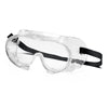Protective Goggles Pyramex Fit Over Clear Tint Polycarbonate Lens Clear Frame Elastic Strap One Size Fits Most
