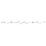 Primary IV Administration Set with Extension Set SafeDay Gravity 3 Ports 10 Drops / mL Drip Rate Without Filter 92 Inch Tubing Solution 352632