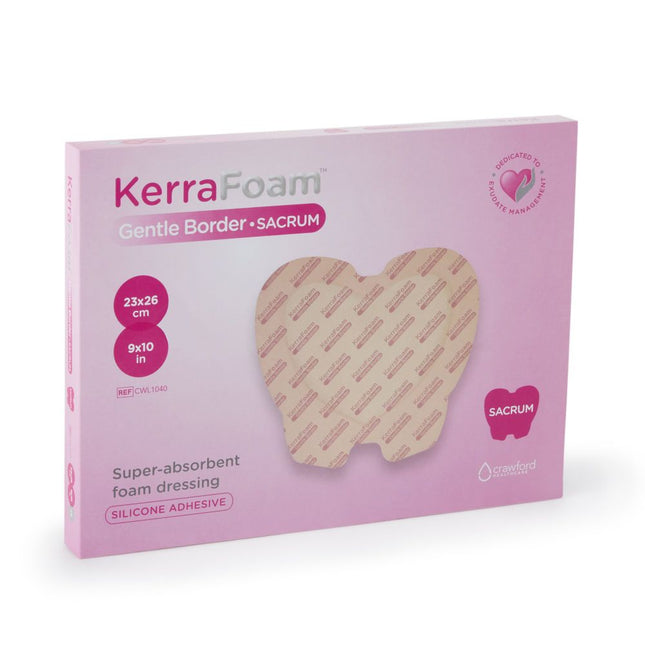 3M | Kerrafoam Gentle Border, Sacrum, 9 X 10in (23 X 26cm) | CWL1040