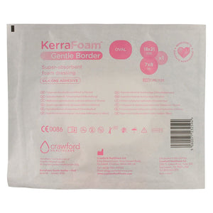Kerrafoam Gentle Border, Oval, 7 X 8in (18 X 21cm) CWL1135-10