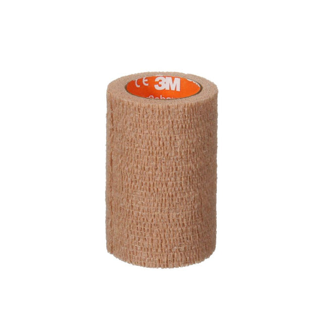 3M | Self-Adherent Wrap, 3" x 27", Single Patient Use, Latex Free (LF), Tan, Non-Sterile | 2083-1X