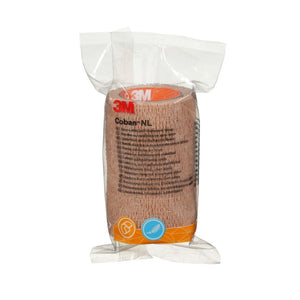 Self-Adherent Wrap, 3" x 27", Single Patient Use, Latex Free (LF), Tan, Non-Sterile 2083-1X