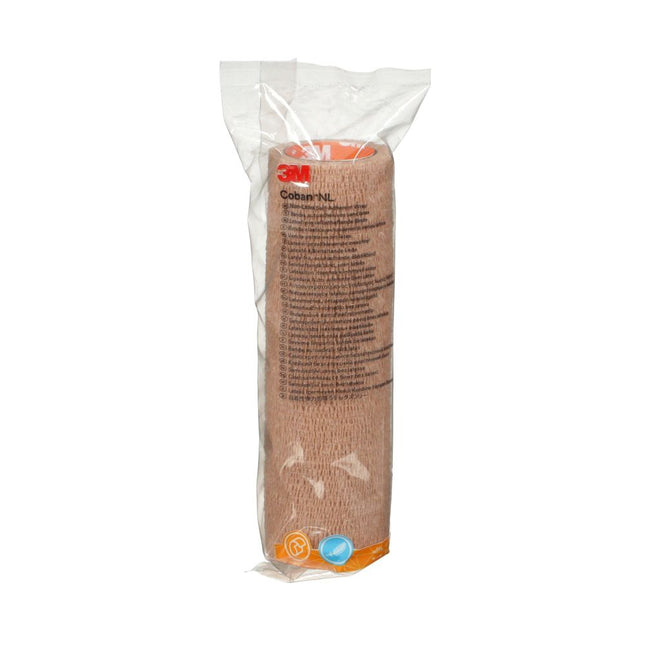 3M | Self-Adherent Wrap, 5" x 27", Single Patient Use, Latex Free (LF), Tan, Non-Sterile | 2086-1X