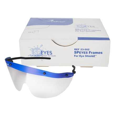 Protective Glasses Kit SPEyes™ Eye ShieldZ™ Wraparound Anti-fog / Anti-static Coating Clear Tint Film Lens Over Ear One Size Fits Most | 23-500 | | Apparel, Protective Glasses | DeRoyal | SurgiMac
