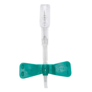 RELI Gemtier Blood Collection Set 21 Gauge 3/4 Inch Needle Length Safety Needle 7-2/5 Inch Tubing Sterile GSBCS21G-7