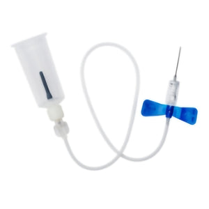 RELI Gemtier Blood Collection Set with Holder 21 Gauge 3/4 Inch Needle Length Safety Needle 7-2/5 Inch Tubing Sterile GSBCS21G-7T