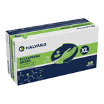 Exam Glove FLEXAPRENE* GREEN NonSterile Chloroprene Standard Cuff Length Textured Fingertips Green Not Rated 44796