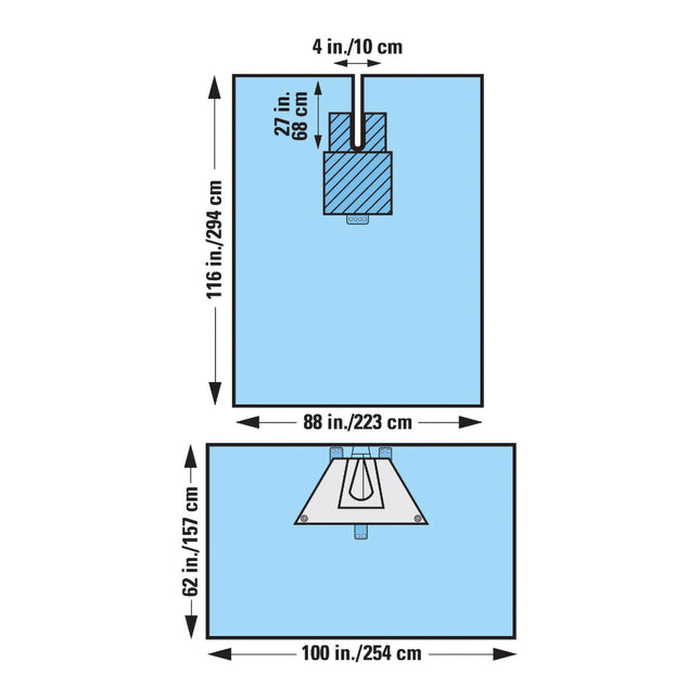 O&M Halyard Inc | Instrument Table Cover | 29259NS