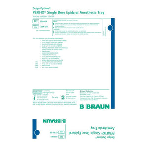 Epidural Tray Design Options PERIFIX Single Shot 552062