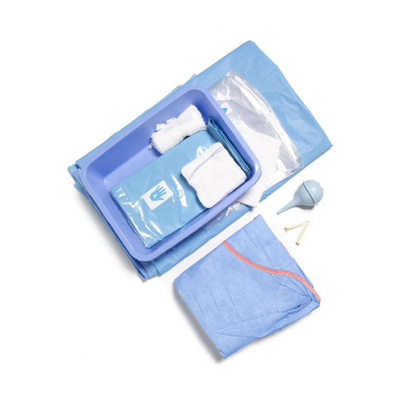 Non-Reinforced Surgical Gown ULTRA Blue NonSterile AAMI Level 3 Disposable 71321