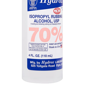McKesson Antiseptic Topical Rubbing Alcohol 70% - Liquid Bottle 23-A0023
