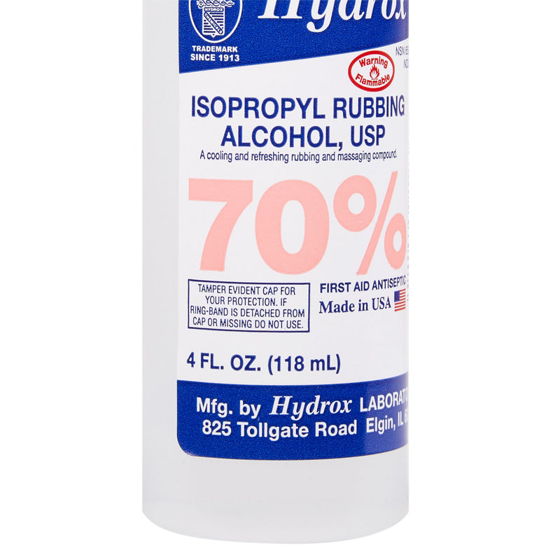 McKesson Antiseptic Topical Rubbing Alcohol 70% - Liquid Bottle 23-A0023