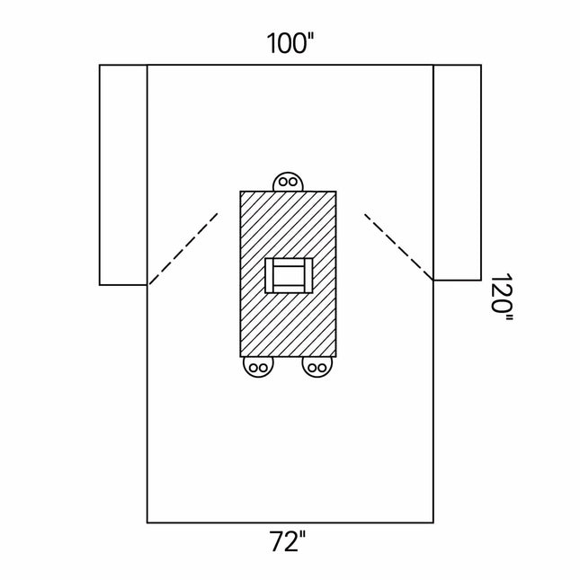 O&M Halyard Inc | Abdominal Drape Transverse Laparotomy Drape 100 W X 72 W X 120 L Inch Sterile | 89281
