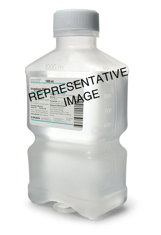 B. Braun Medical | Physiolyte Irrigation Solution Sodium / Potassium / Magnesium / Choride / Acetate / Gluconate 140 mEq - 5 mEq - 3 mEq - 98 mEq - 27 mEq - 23 mEq / Liter Not for Injection Bottle 1,000 mL | R5510-01