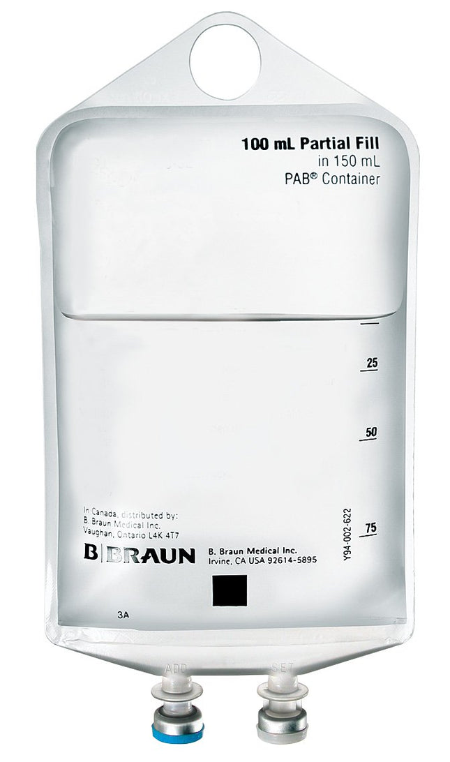 B. Braun Medical | B. Braun Caloric Agent Dextrose / Water, Preservative Free 5% IV Solution Flexible Bag 100 mL Fill in 150 mL | S5104-5264-64