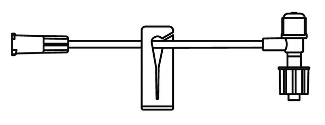 B. Braun Medical | IV Extension Set Small Bore 4 Inch Tubing Without Filter | 471954-100