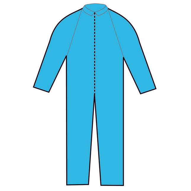 O&M Halyard Inc | Coverall Blue Disposable NonSterile | 75641