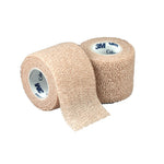 Self-Adherent Wrap, 2" x 5 yds, Tan by 3M 1582-36