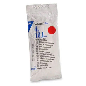 Plus Casting Tape, 4" x 4 yds, Red 82004R-10