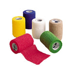 Self-Adherent Wrap, 4" x 5 yds, Blue 1584B-bx18