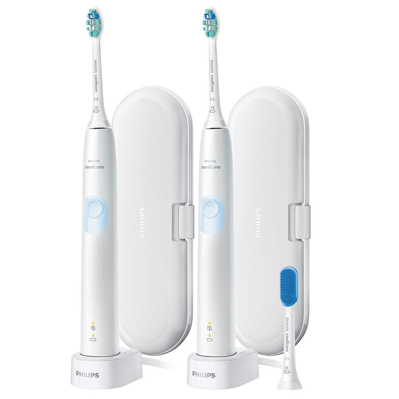 Philips Sonicare Protective Clean 4300 Plaque Control Rechargeable Toothbrush, 2 pk. 180123