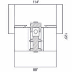 O&M Halyard Inc | Orthopedic Drape Orthoarts® Hip Drape 114 W X 88 W X 126 L Inch Sterile | 89345