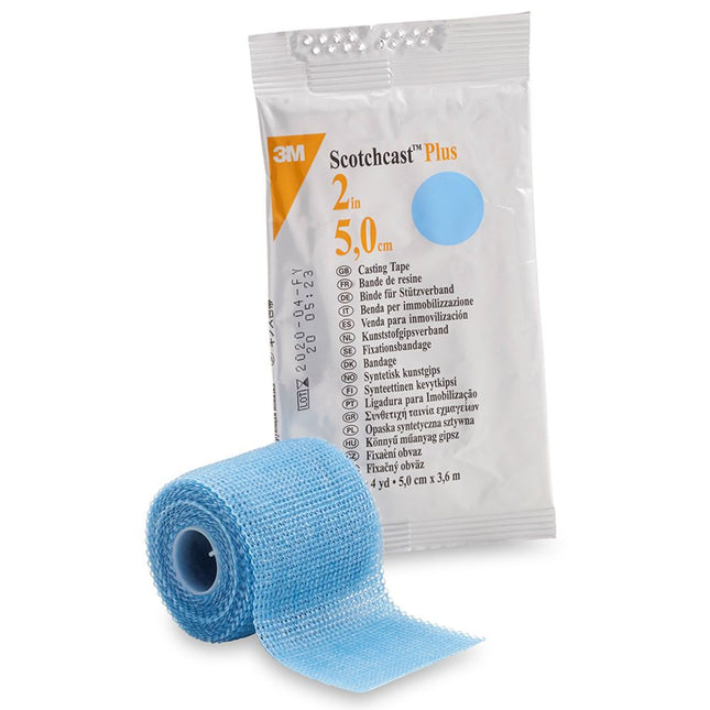 3M | Plus Casting Tape, 2" x 4 yds, Light Blue | 82002L-10