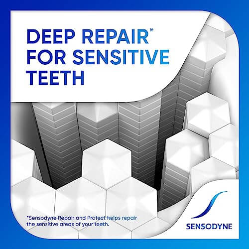 Sensodyne Repair and Protect Toothpaste, 3.4 Oz (4 Pack) 134758-4
