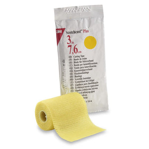 Plus Casting Tape, Standard, 3" x 4 yds, Yellow 82003Y-10