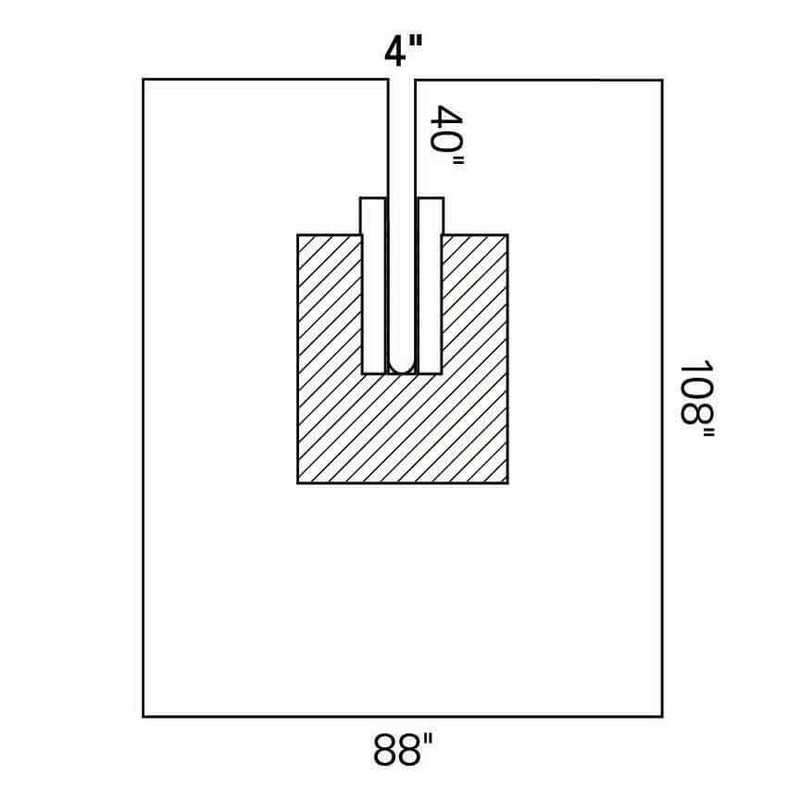 Surgical Drape Orthoarts® U-Drape 88 W X 108 L Inch Sterile 89347