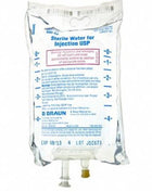 B. Braun Medical | Diluent Sterile Water for Injection, Preservative Free IV Solution Flexible Bag 500 mL | L8501-01-24