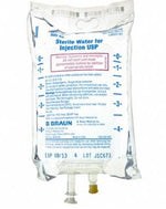 Diluent Sterile Water for Injection, Preservative Free IV Solution Flexible Bag 500 mL L8501-01-1
