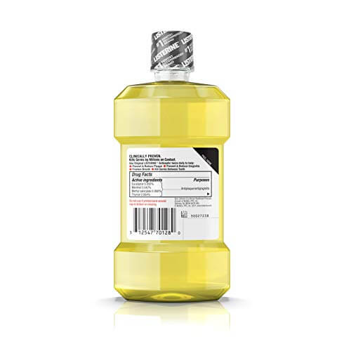 Listerine Original Antiseptic Oral Care Mouthwash, 250 mL/ 8.5 fl. oz 20509-1