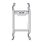 Abdominal Drape Laparoscopy / Pelviscopy Drape 112 W X 30 W X 124 L Inch Sterile 89219