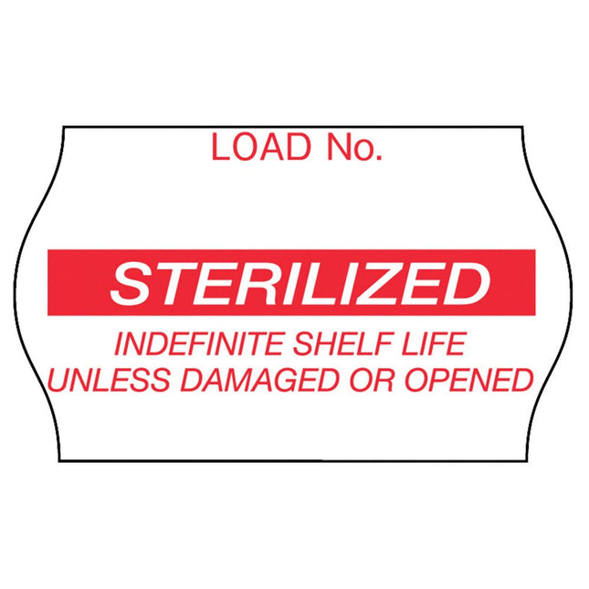 3M | Red Label "Sterilized", For 1256, 1256A, 1256B Label Applicators | 1269R