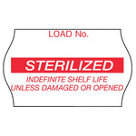 Red Label "Sterilized", For 1256, 1256A, 1256B Label Applicators 1269R