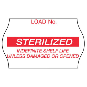 Red Label "Sterilized", For 1256, 1256A, 1256B Label Applicators 1269R