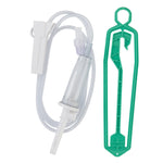 BBraun Secondary IV Administration Set Gravity Without Ports 15 Drops / mL Drip Rate Without Filter 40 Inch Tubing Solution V1921-1