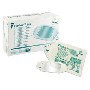 Transparent Film Dressing 3M Tegaderm™ 2-3/8 X 2-3/4 Inch Frame Style Delivery Rectangle Sterile 1624W