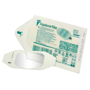 Transparent Film Dressing 3M Tegaderm™ 2-3/8 X 2-3/4 Inch Frame Style Delivery Rectangle Sterile 1624W