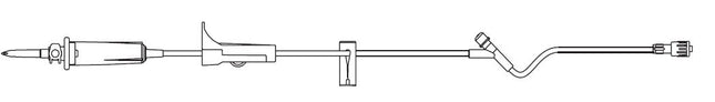 B. Braun Medical | IV Pump Set BBraun Pump 1 Port 15 Drops / mL Drip Rate Without Filter 106 Inch Tubing Solution | V1482