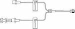 IV Extension Set Needle-Free Port Micro Bore 7 Inch Tubing Without Filter NF1318