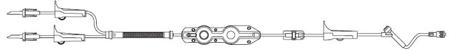 B. Braun Medical | IV Pump Set Outlook Pump 1 Port 10 Drops / mL Drip Rate 170 Micron Filter 138 Inch Tubing Blood | NF3120