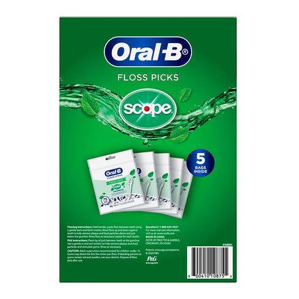 Oral-B Burst of Scope Floss Picks, Fresh Mint, 375 ct. | 294941 | | Dental Floss, Oral Care, Personal Care | Oral-B | SurgiMac