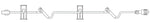 IV Extension Set Needle-Free Port Large Bore 35 Inch Tubing NF1370