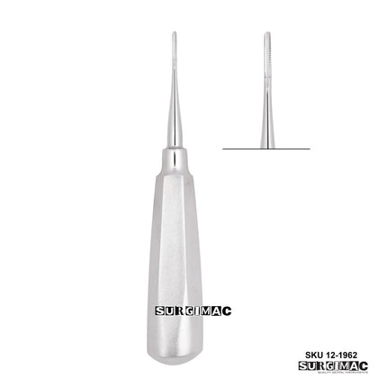 SurgiMac's Dental Surgical Root Elevator Serrated Tips | 12-1962 | | Dental, Dental instruments | SurgiMac | SurgiMac